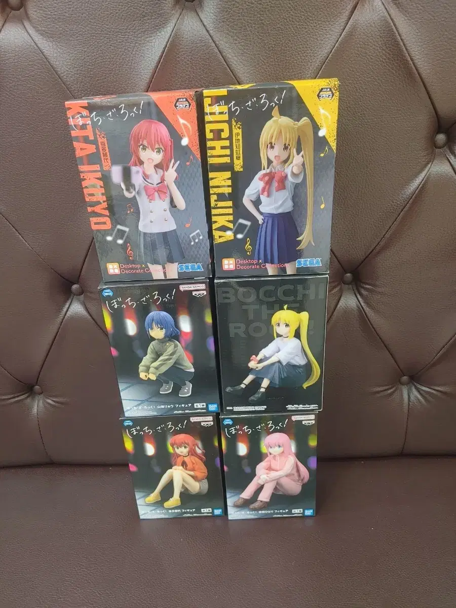 Botch the Rock Figures 6pcs Bishoujo Figures