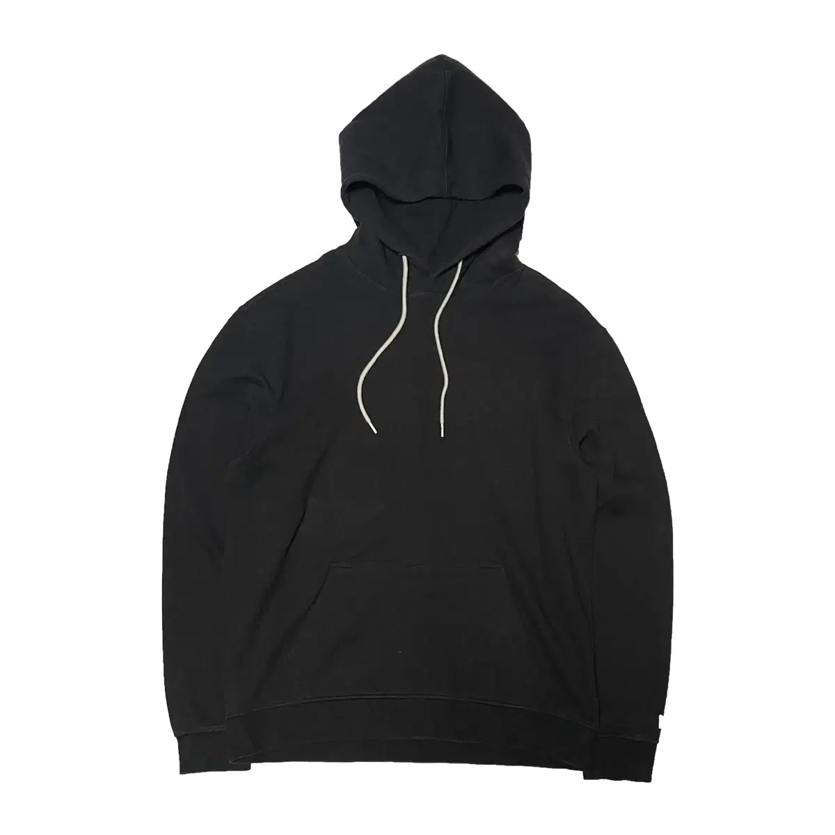 New Era Black Plain Hoodie