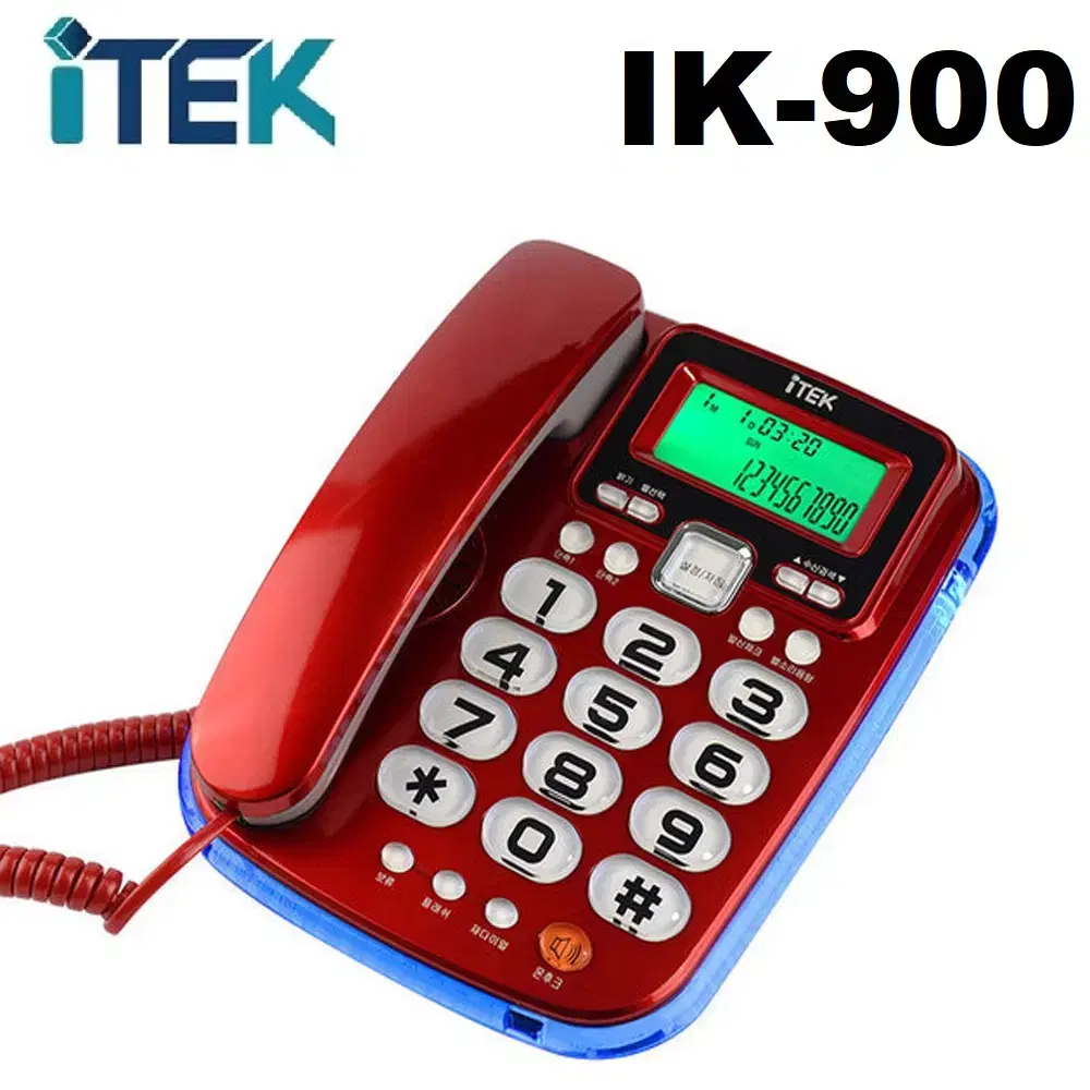 새제품) 아이텍 ITEK IK-900 유선전화기 사무실전화기