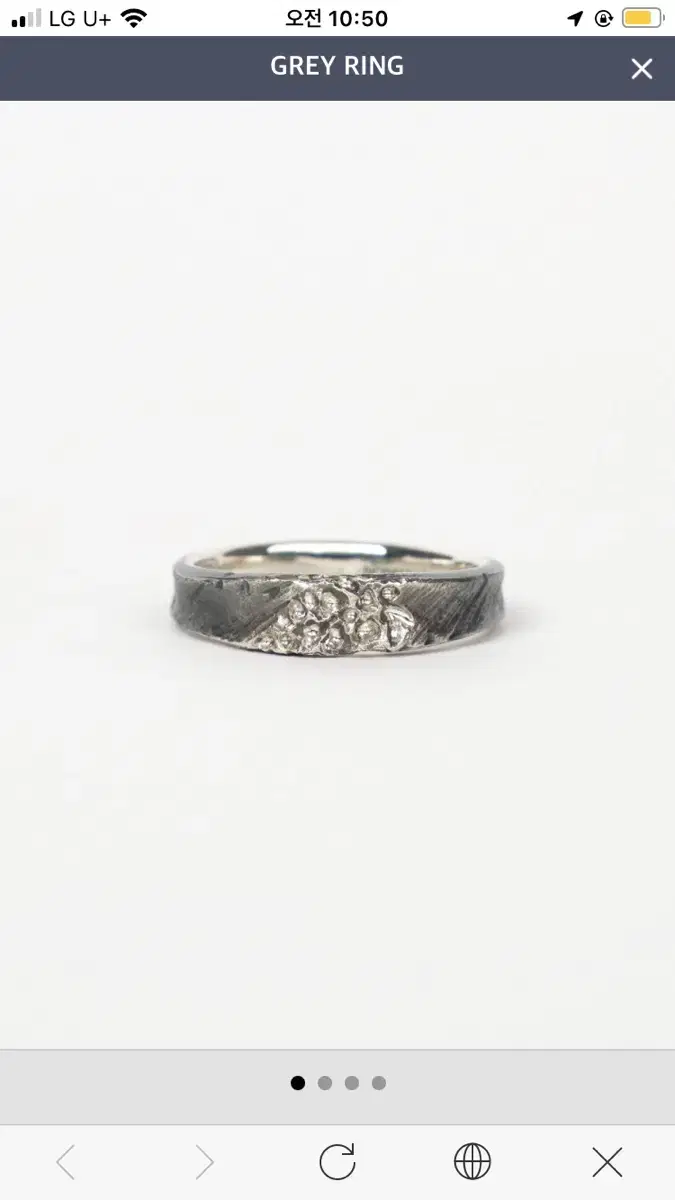 노멀드 Normald Gray ring