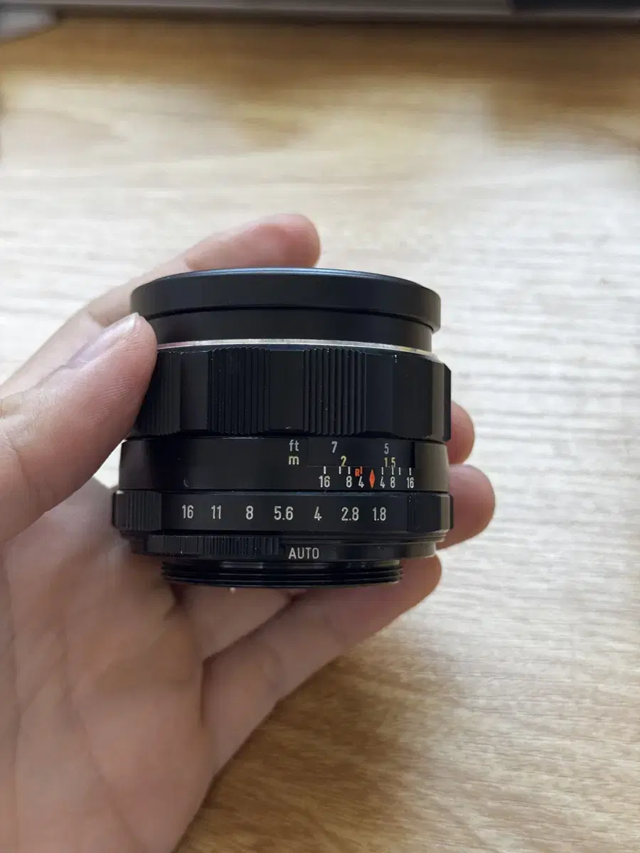 슈퍼타쿠마 55mm 1.8 올드렌즈 판매합니다