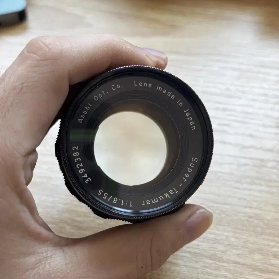 슈퍼타쿠마 55mm 1.8 올드렌즈 판매합니다