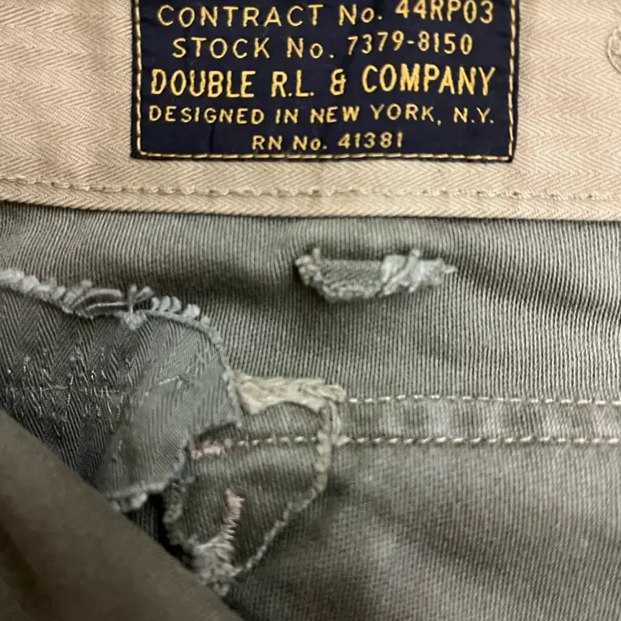 RRL MONKEY CARGO PANTS