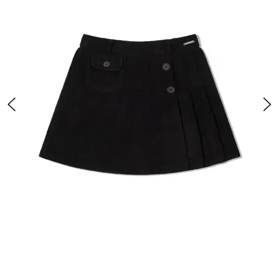 미세키서울 포켓 미니스커트 Pocket mini skirt BLACK