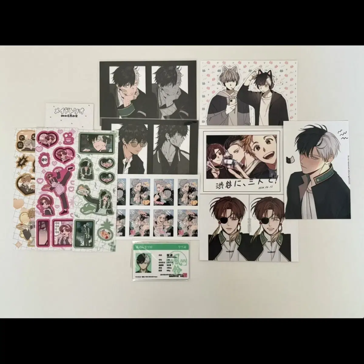 Winbre sakura Student ID Prvak unofficial goods sticker bulk I wts!!!