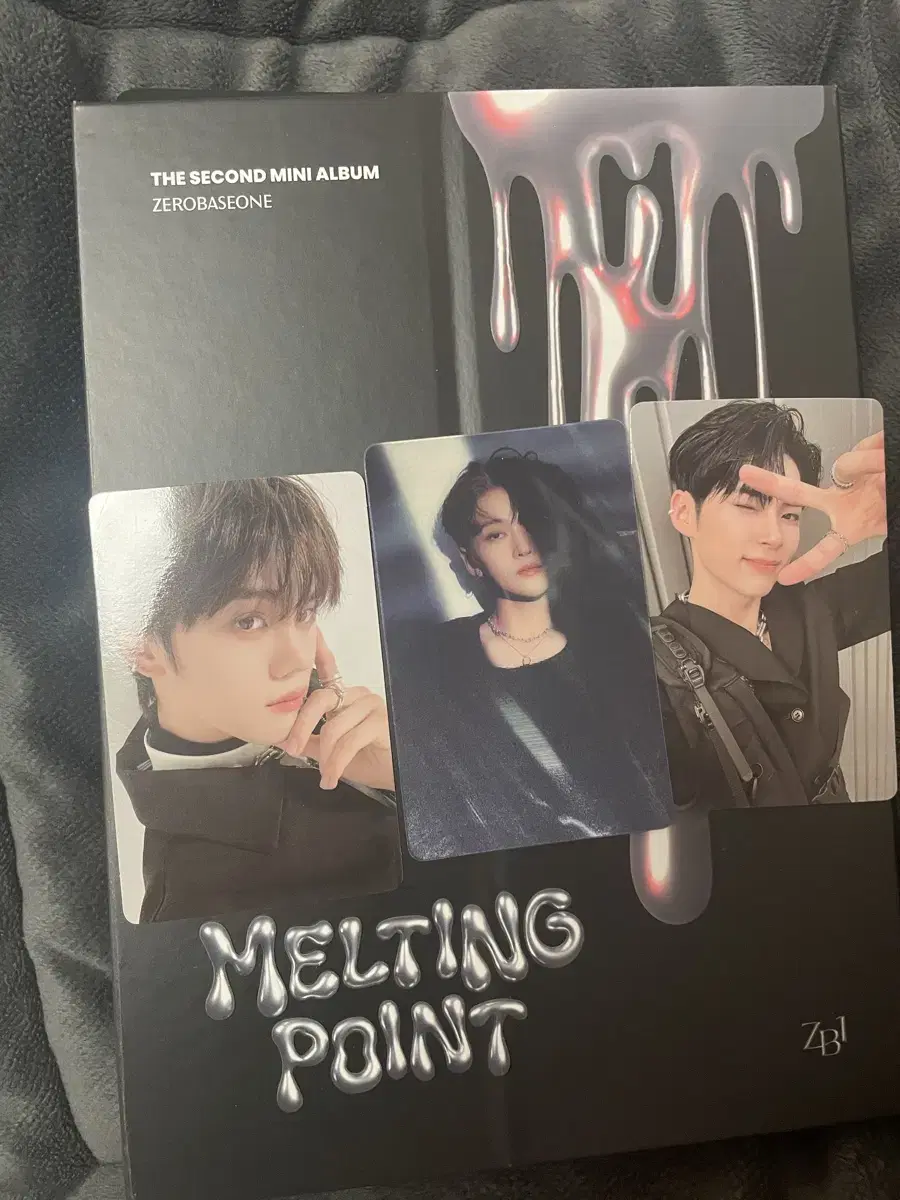 Zerobaseone album Vol. 2 Melting Point kim gyuvin sung hanbin Full Configuration Simple Unsealed Photocard Included