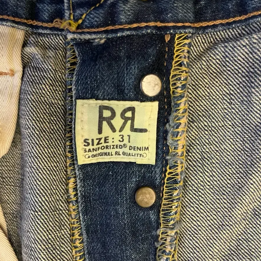 RRL LATE 90s SINGLE STITCH DENIM PANTS