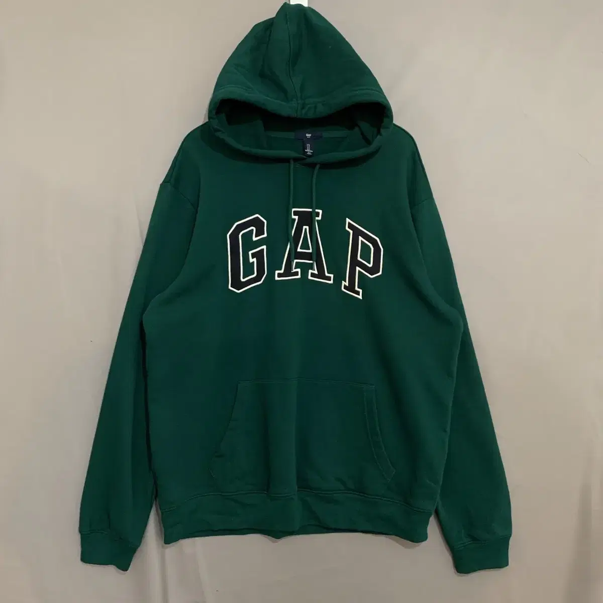 100 L GAP Gap Applique Logo Brushed Hoodie