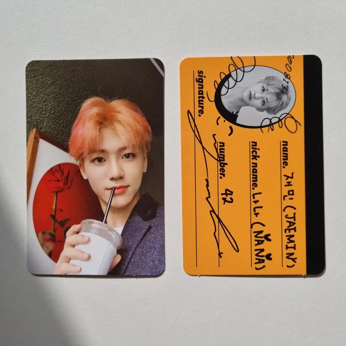 NCT Dream WeeGoUp jaemin Crucard Selfie in Bulk