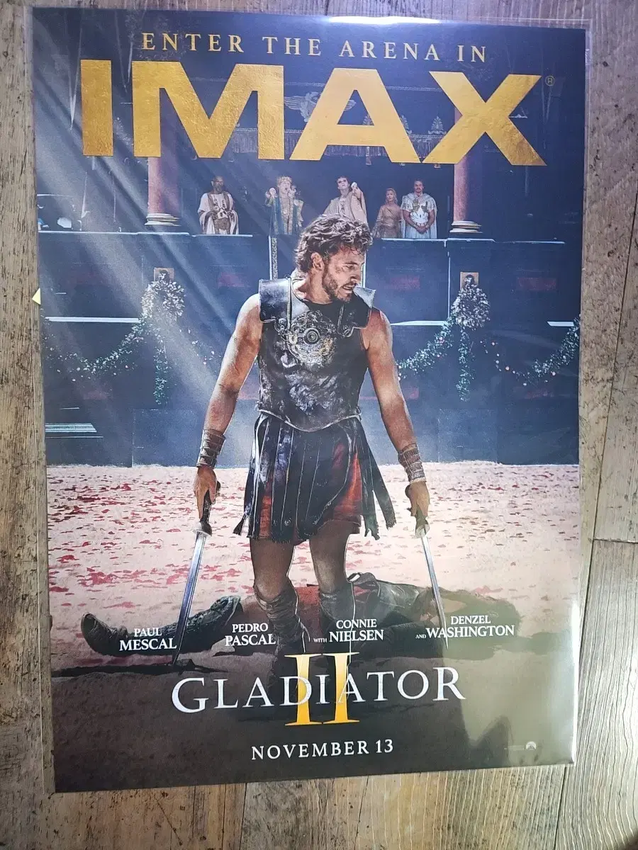 (Direct Trade Only)Gladiator 2 Imax Poster