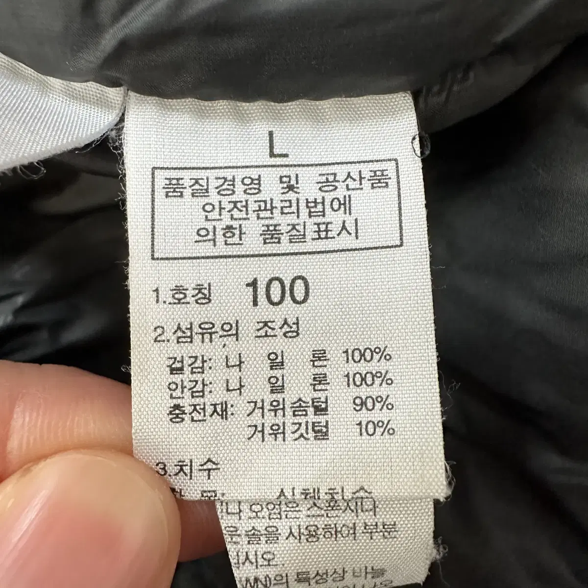 [100] 노스페이스 800 퍼텍트 써밋 로페 구스다운 패딩 N3933