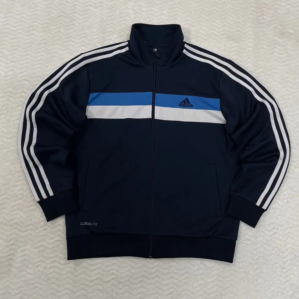 [95] Adidas Midpoint Tracktop Zip-Up Jersey Navy N3956