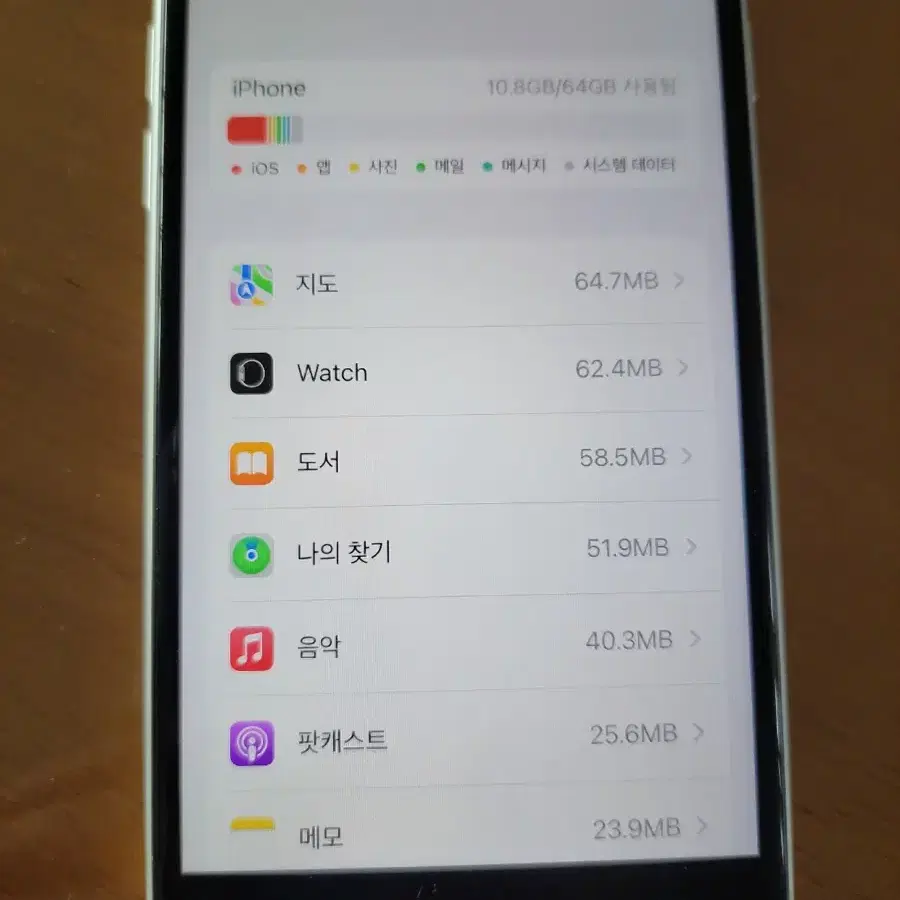 아이폰 se2 64GB 화이트