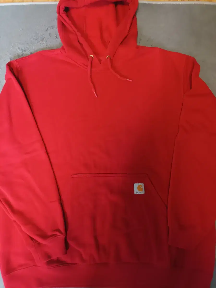 Calhart Hooded XL Red Overfit