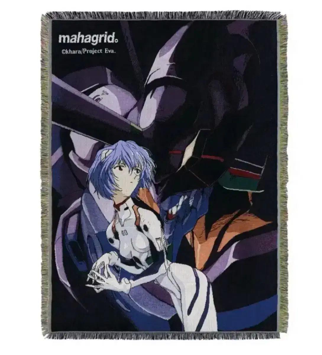 Evangelion Mahagrid lay Blanket