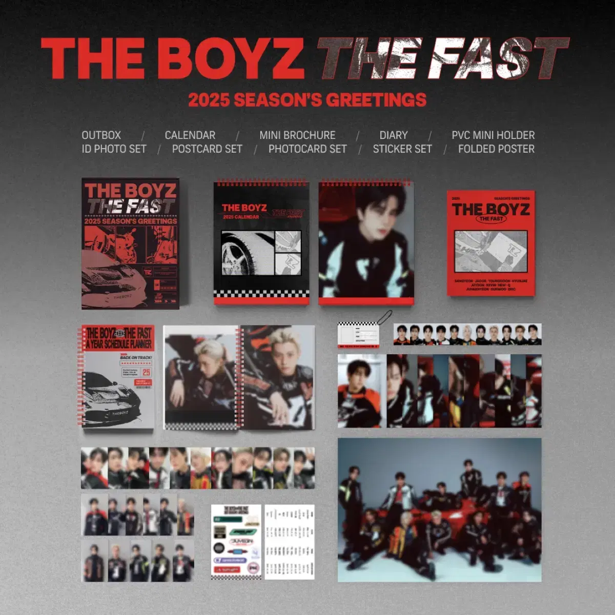 Best Price)THE BOYZ 2025 season's greetings seasons greetings photocard Components Buncheol