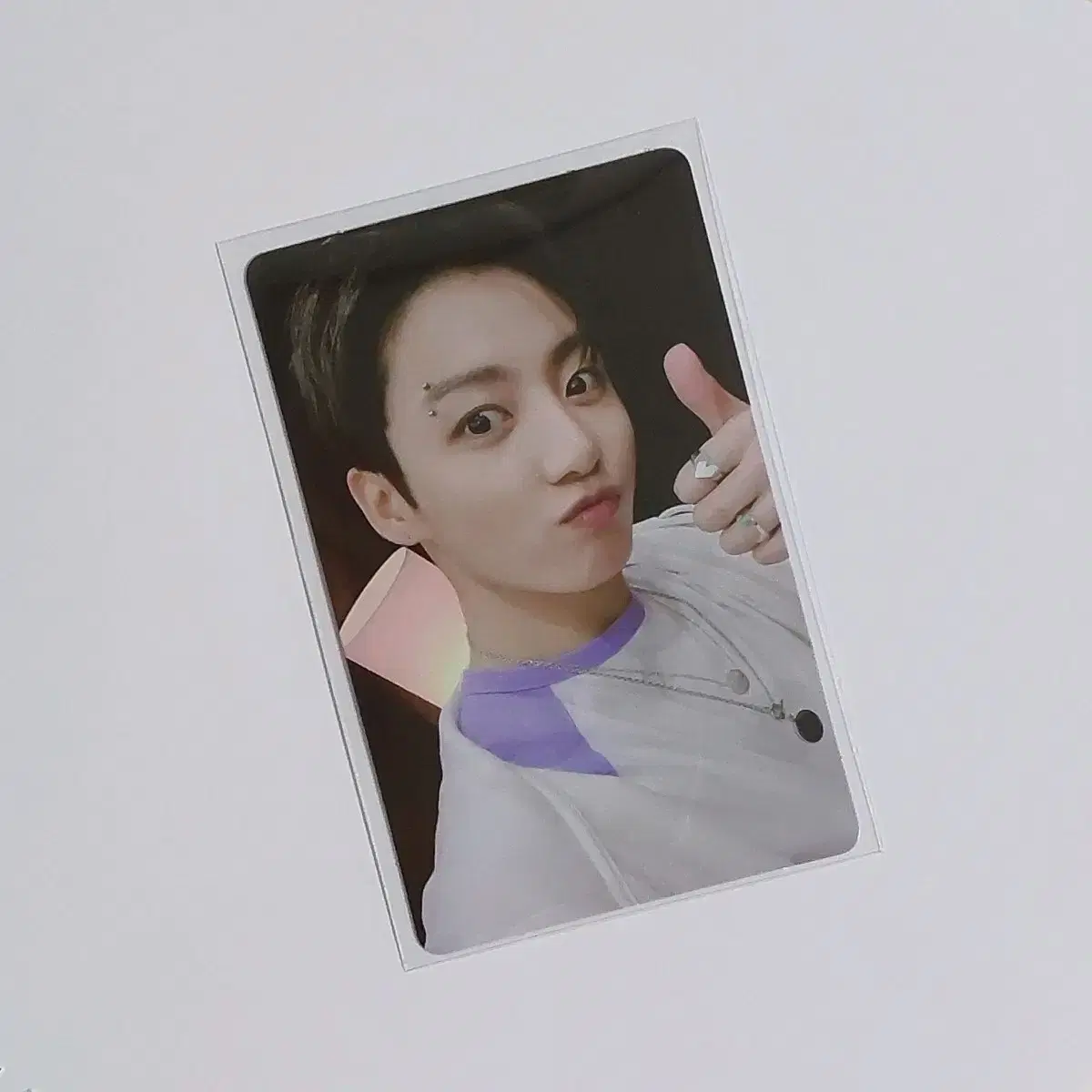 BTS bts jungkook Microcosmic Mustache dvd photocard WTS PhotoKard