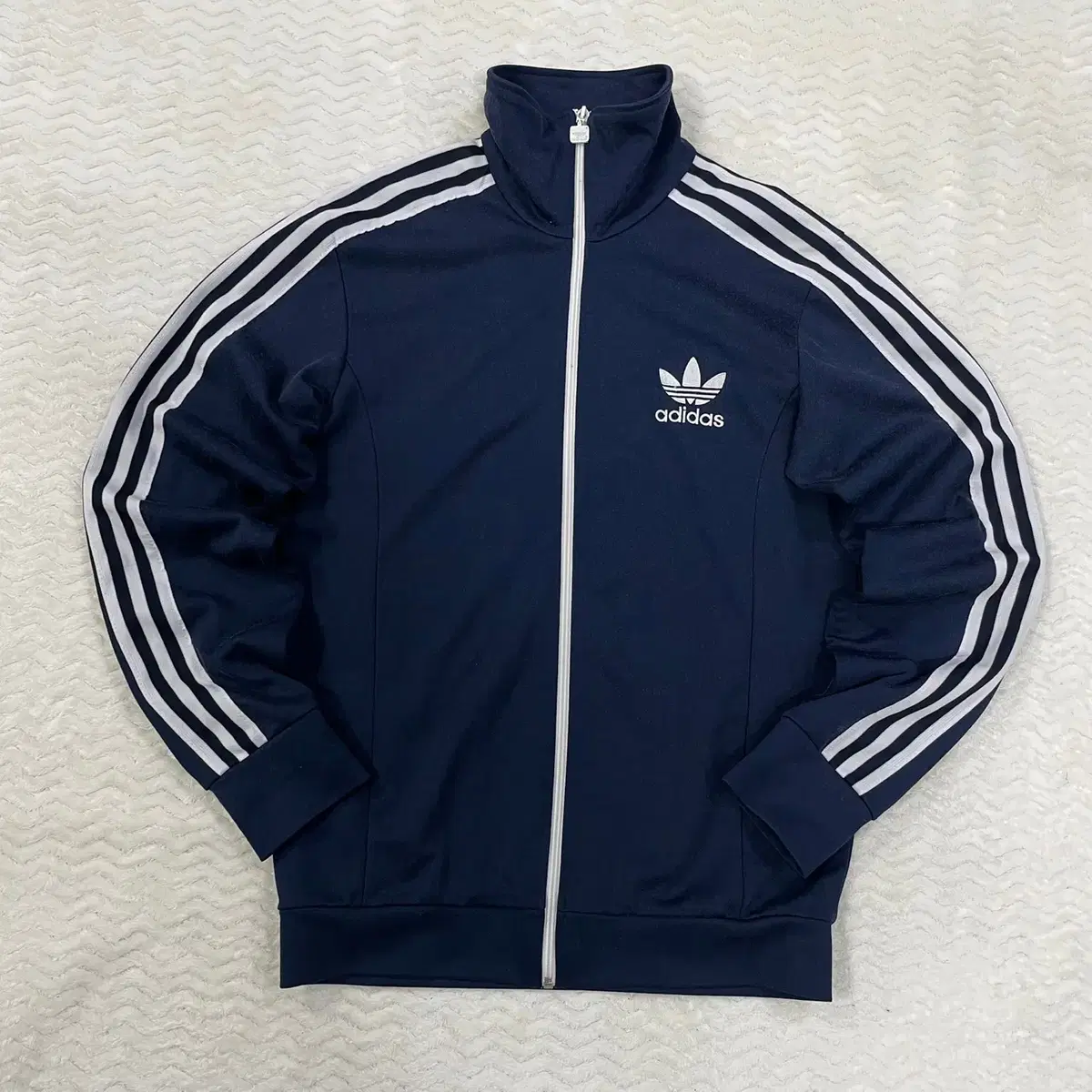 [100] Adidas Europa Tracktop Zip-Up Jersey Navy N3959