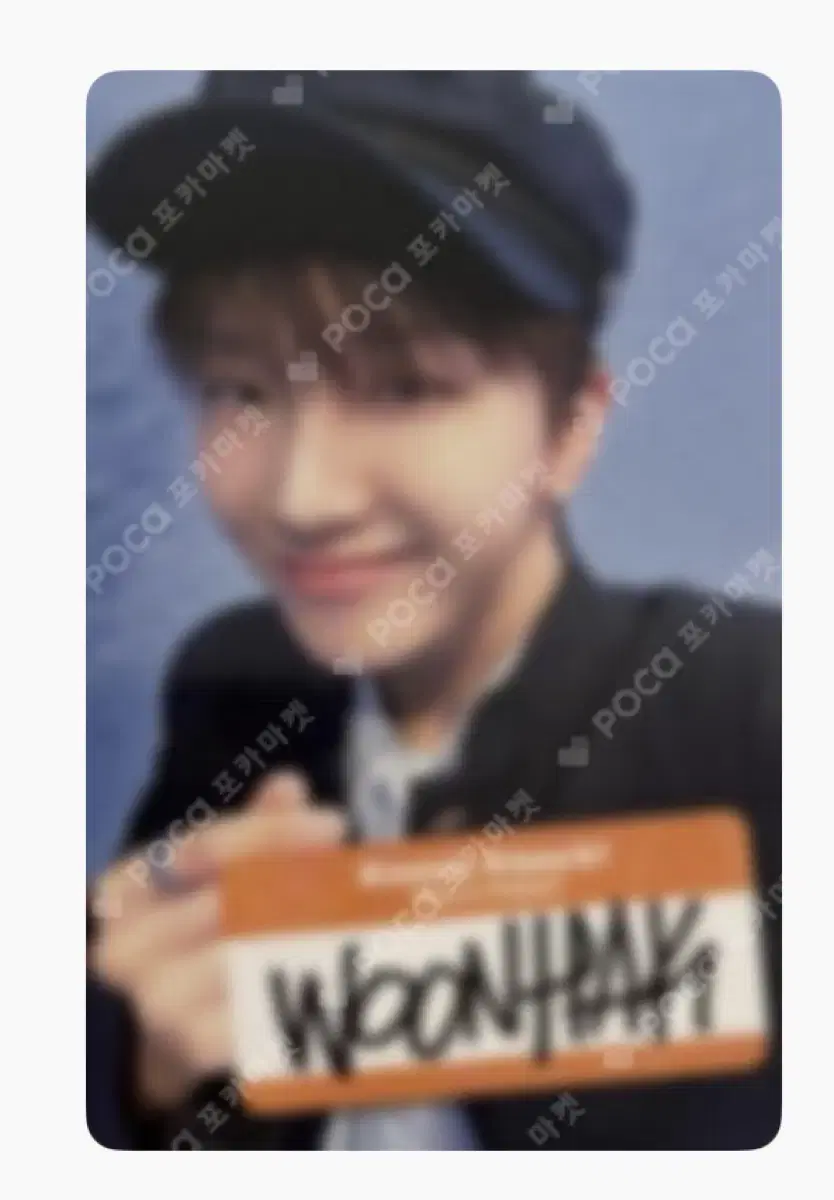 Bonnet also woonhak photocard WTS