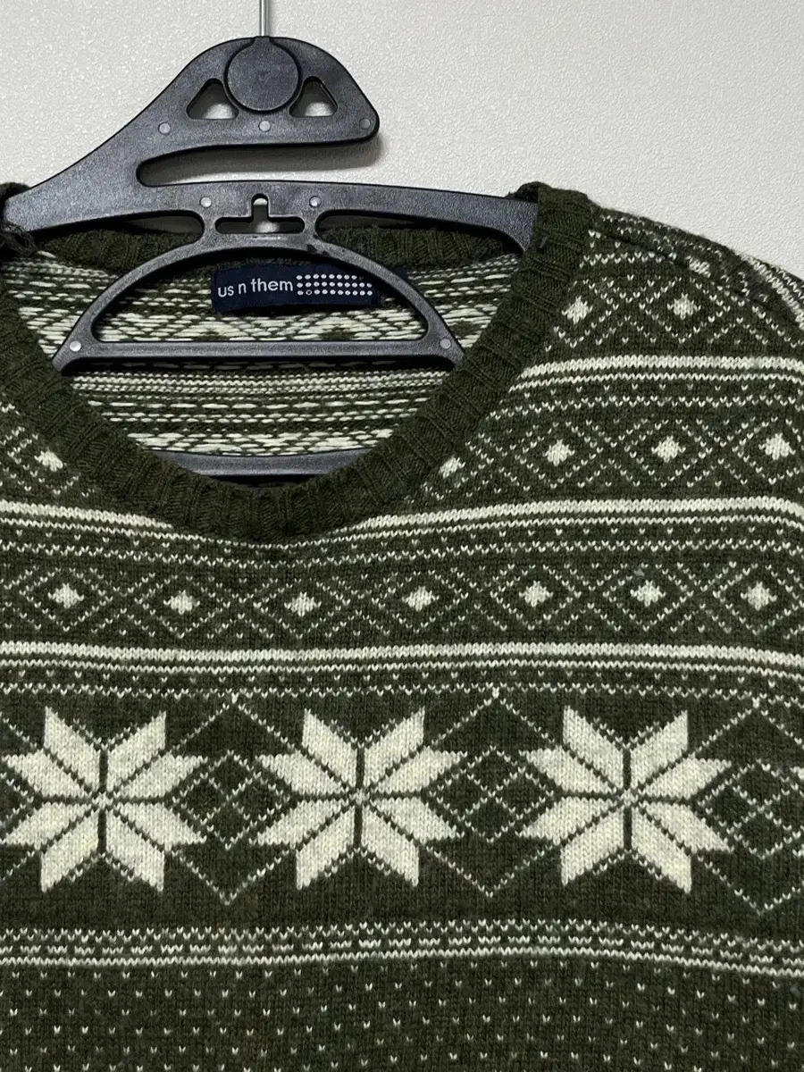 (100) Men's knit sweater worn twice