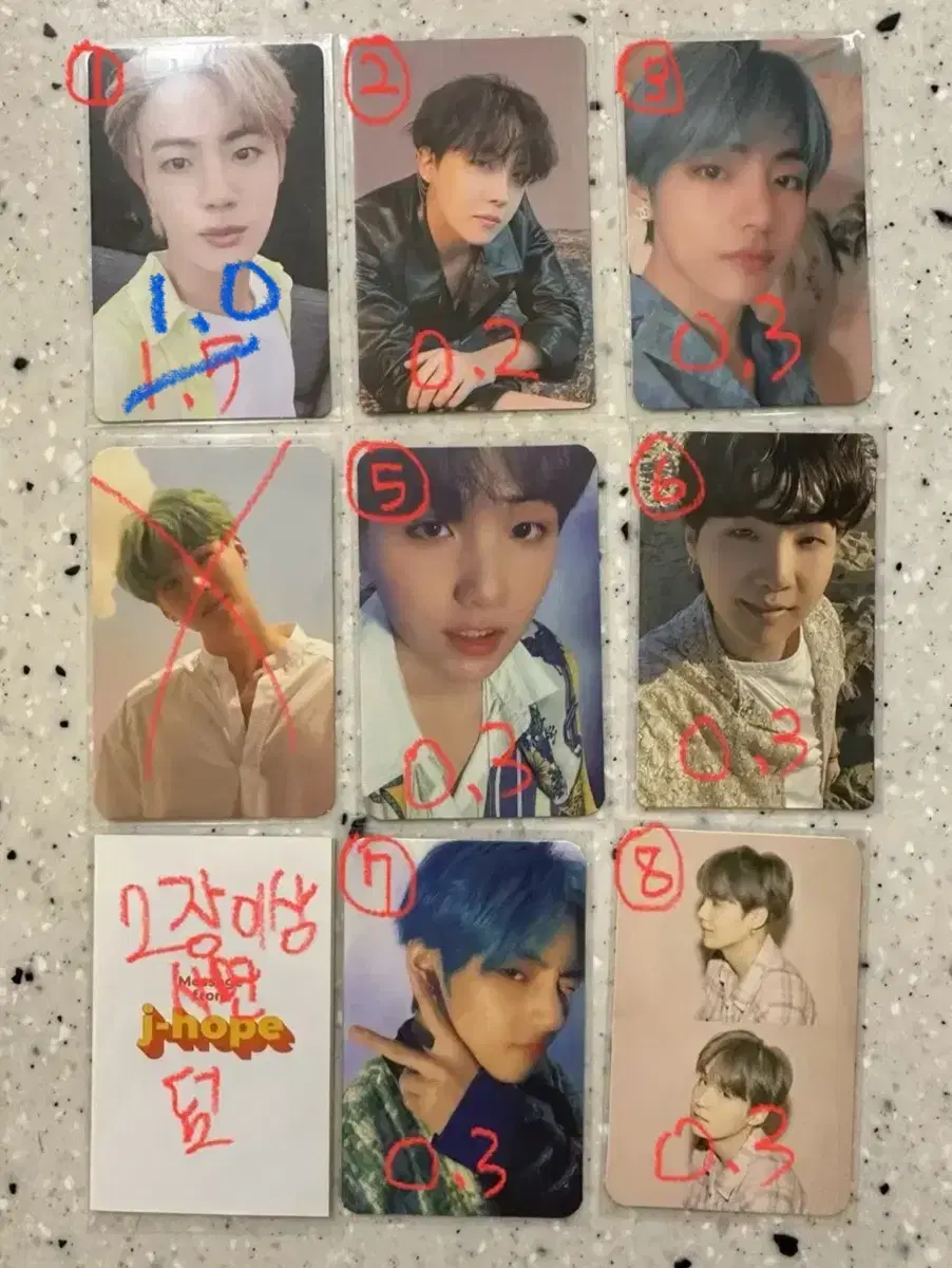 Bangtan bts BTS photocard wts (Bombshell!!)