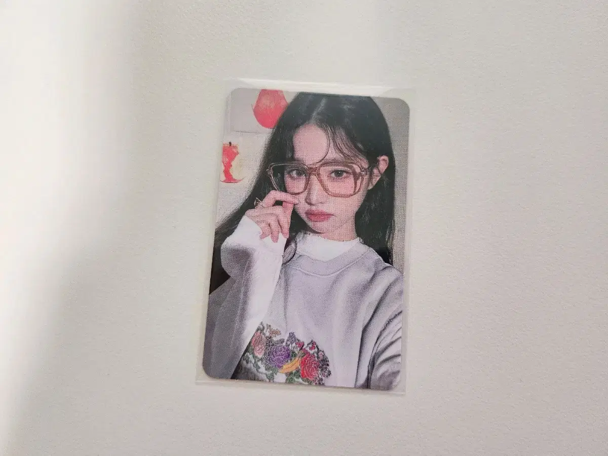 jang wonyoung 너드녕 ive 마인 soundwave soundwave ld 안경 photocard 팔