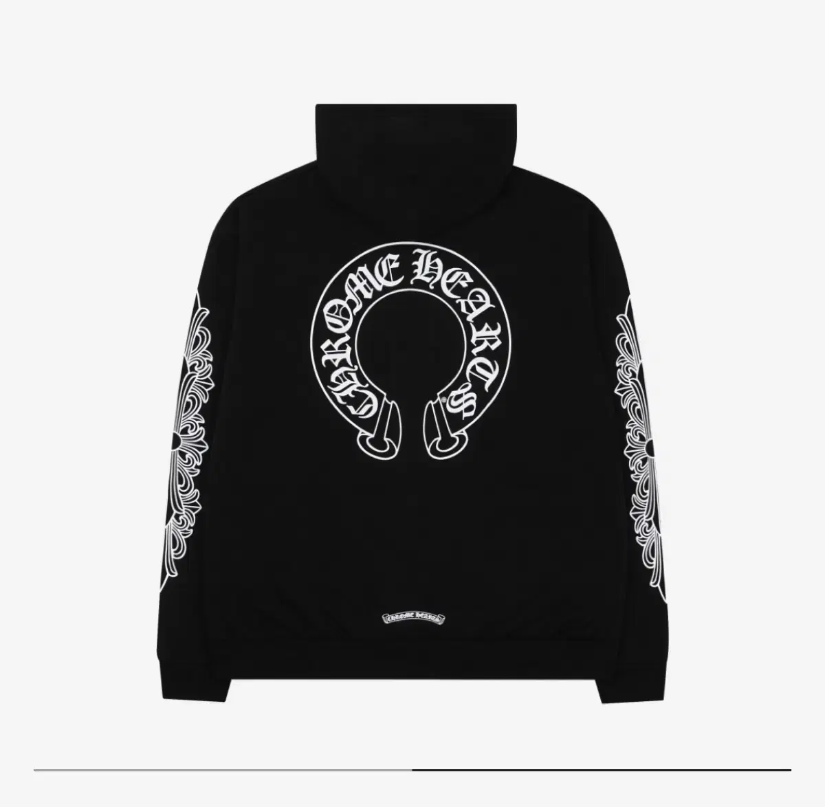 [NEW] XL) Chrome Hearts Horseshoe Floral Hoodie