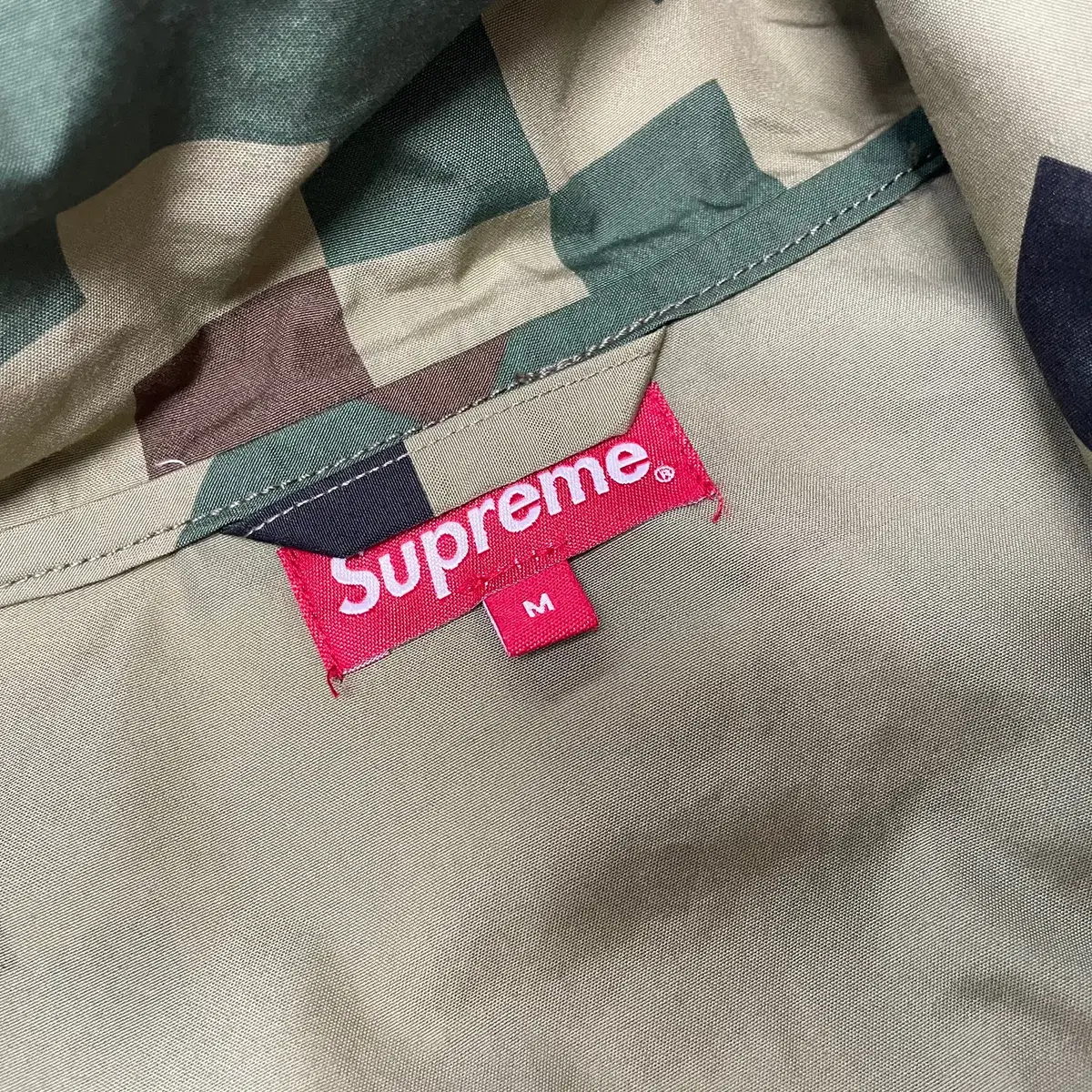 Supreme Technical Field Jacket CAMO M사이즈