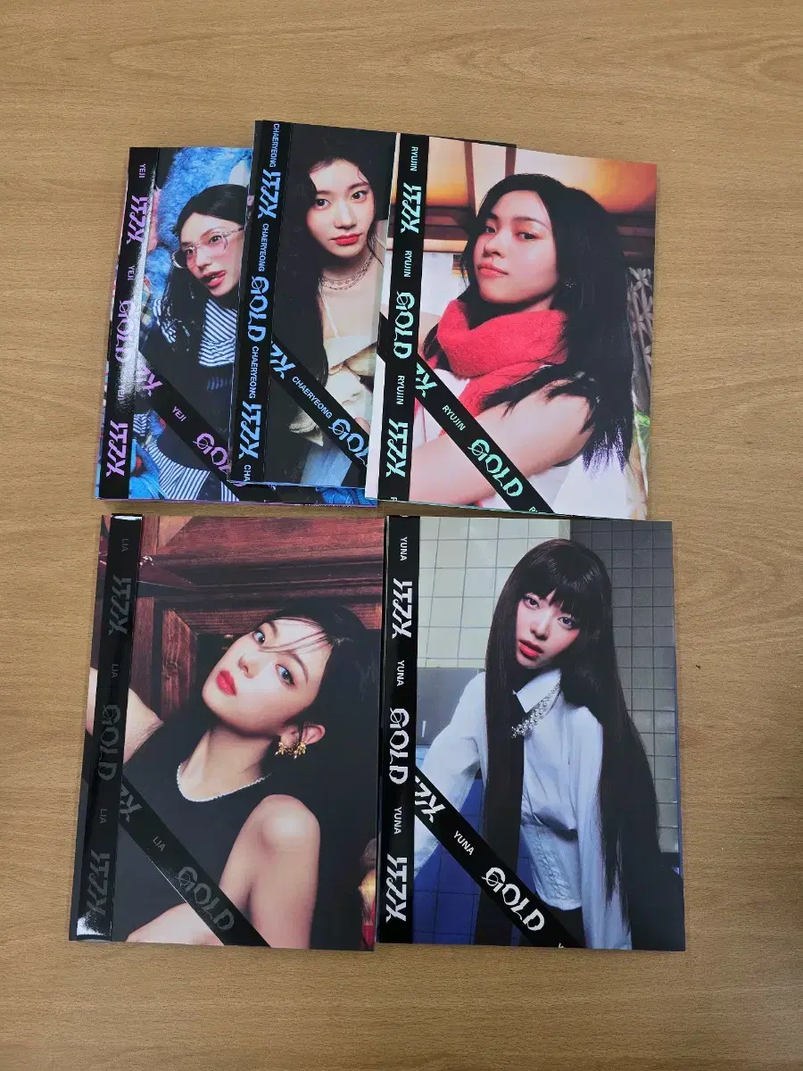 ITZY unsealed albums by members