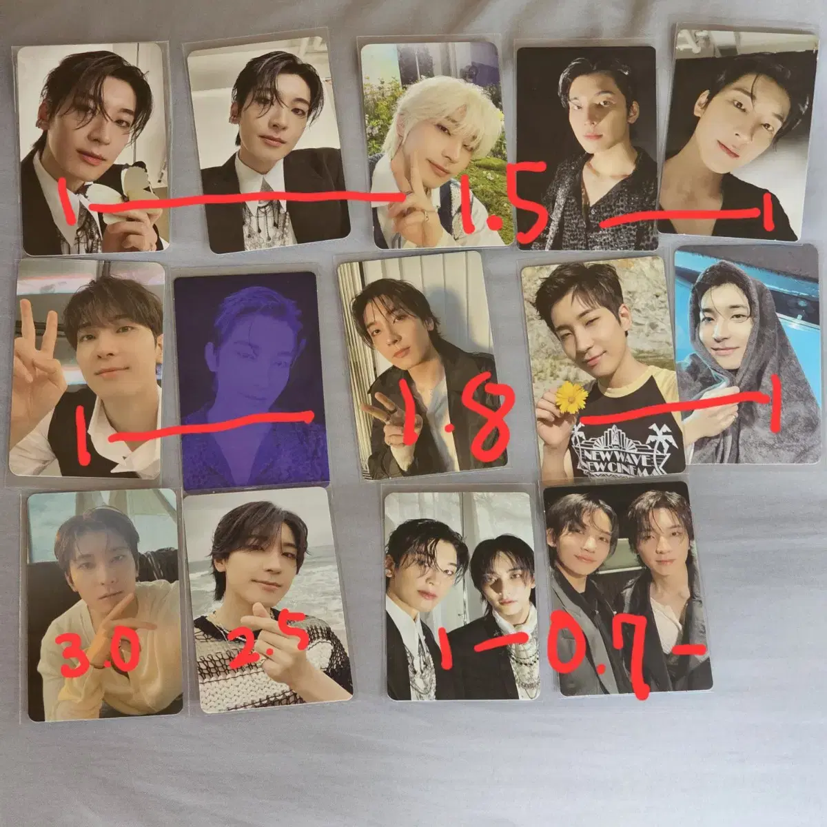 Seventeen wonwoo photocard bulk Towel wonwoo beatroad Weverse Japan Disman