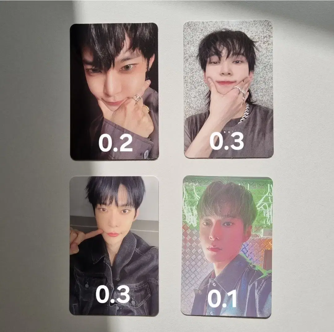 NCT 127 doyoung Ayo Golden E.J. Zuu Photocard