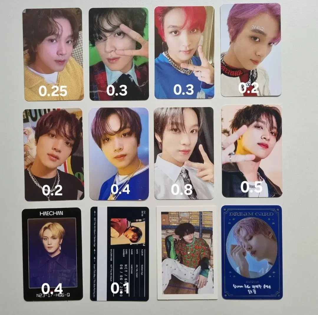 NCT 127 haechan photocard WTS