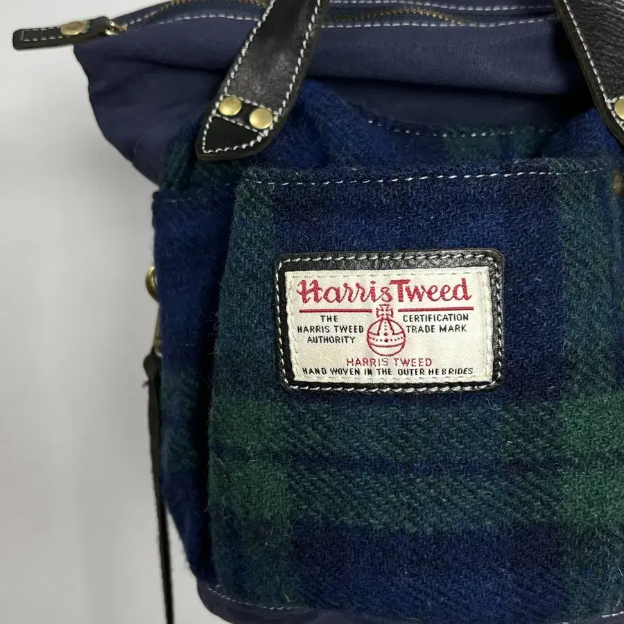 FOLNA x HARRIS TWEED 2way 백