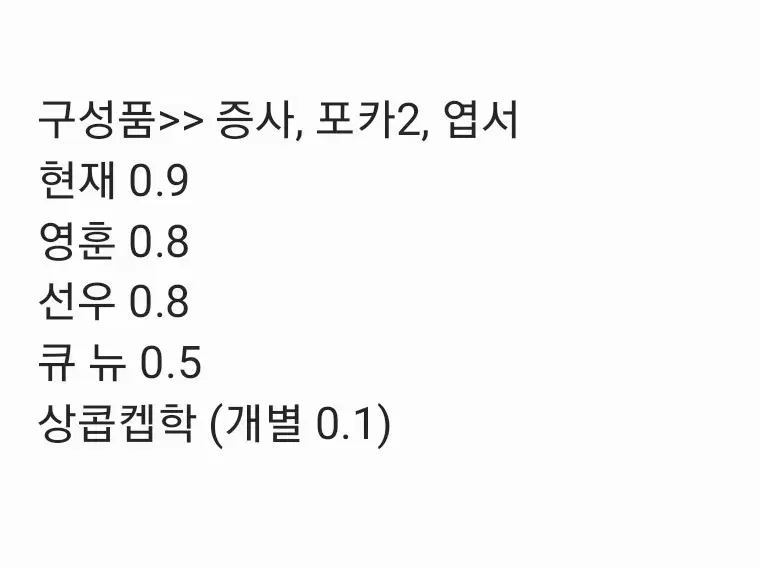 더보이즈 시그 분철