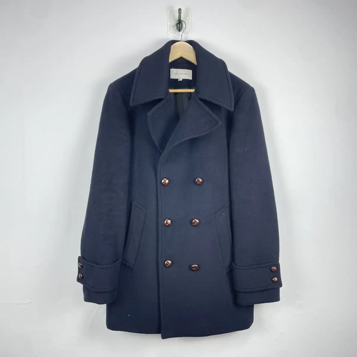 Men's peacoat navy size 95