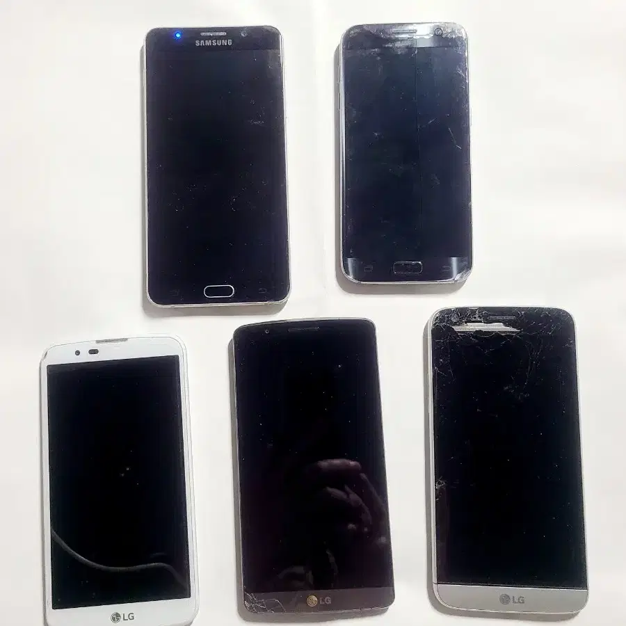 부품용 폰:노트5,갤럭시 S6,Lg K10,G3,G5 가격내림