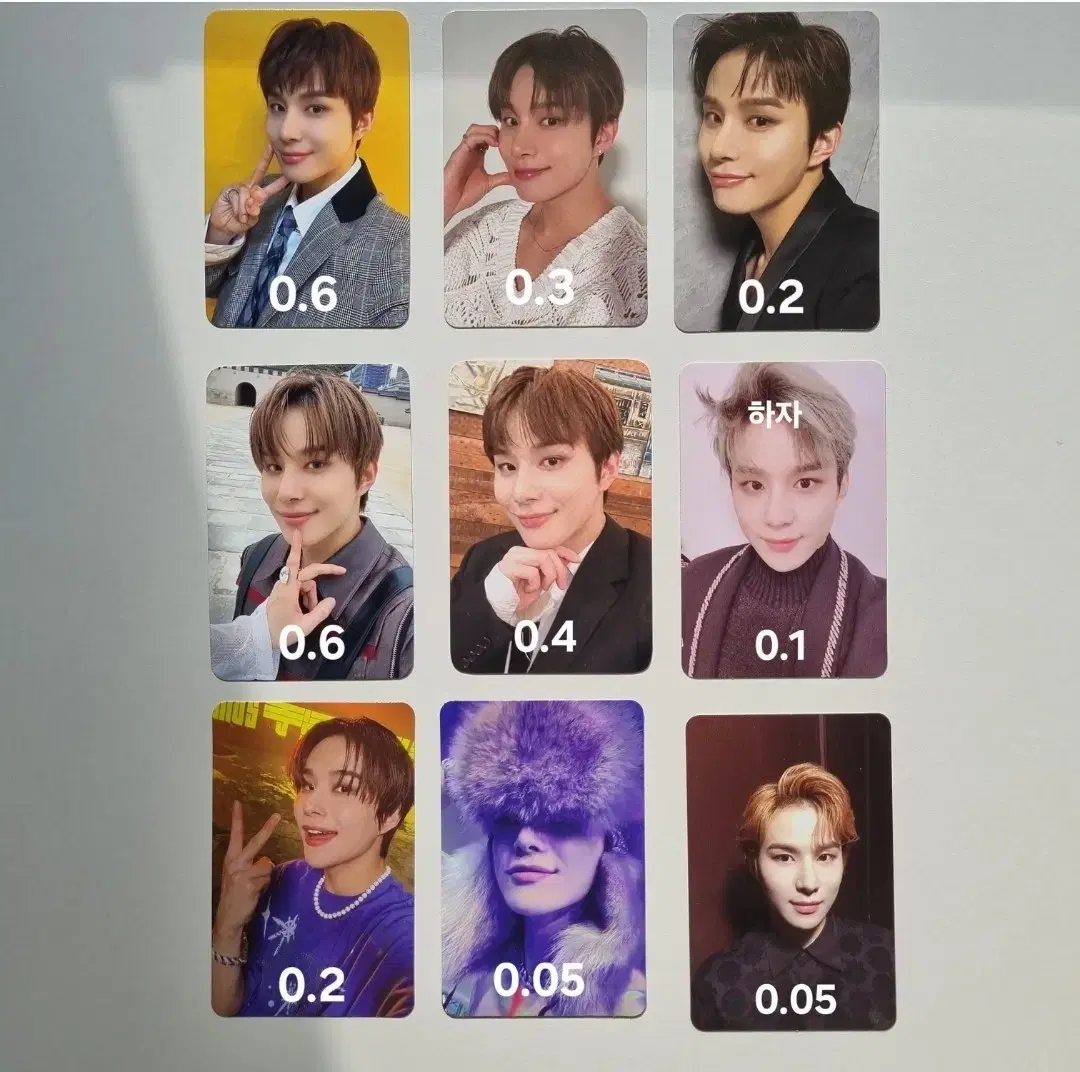 NCT 127 jungwoo photocard WTS