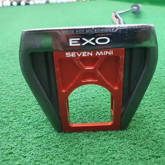 오디세이정품 EXO SEVEN MINI 퍼터 34인치 말렛 새그립