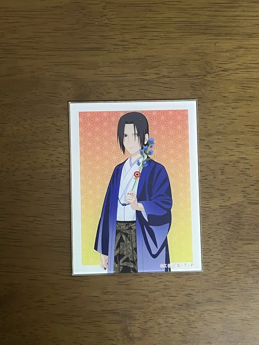 Naruto Itachi acrylic kard Merchandise