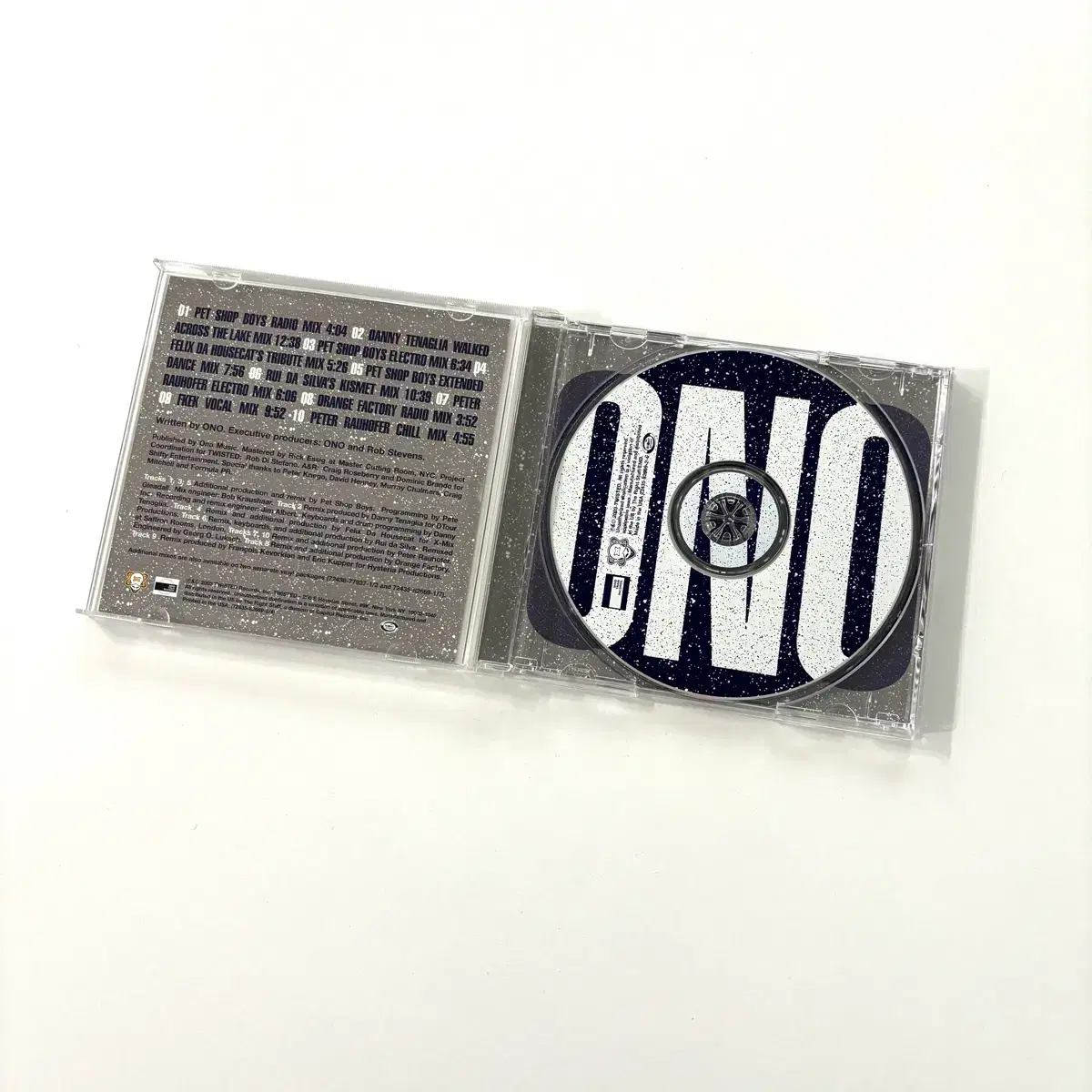 ONO - Walking On Thin Ice, Remix CD