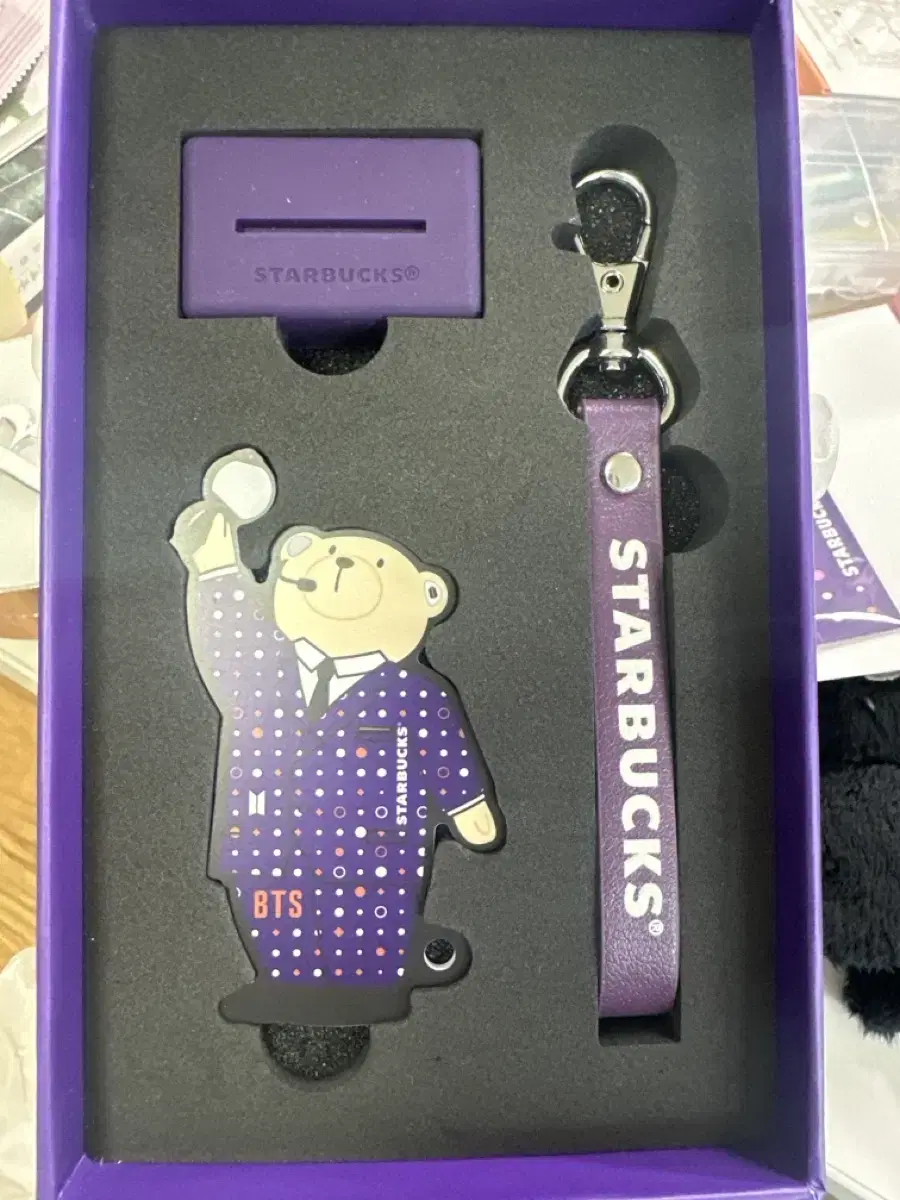 BTS Purple Bearista kard bomb