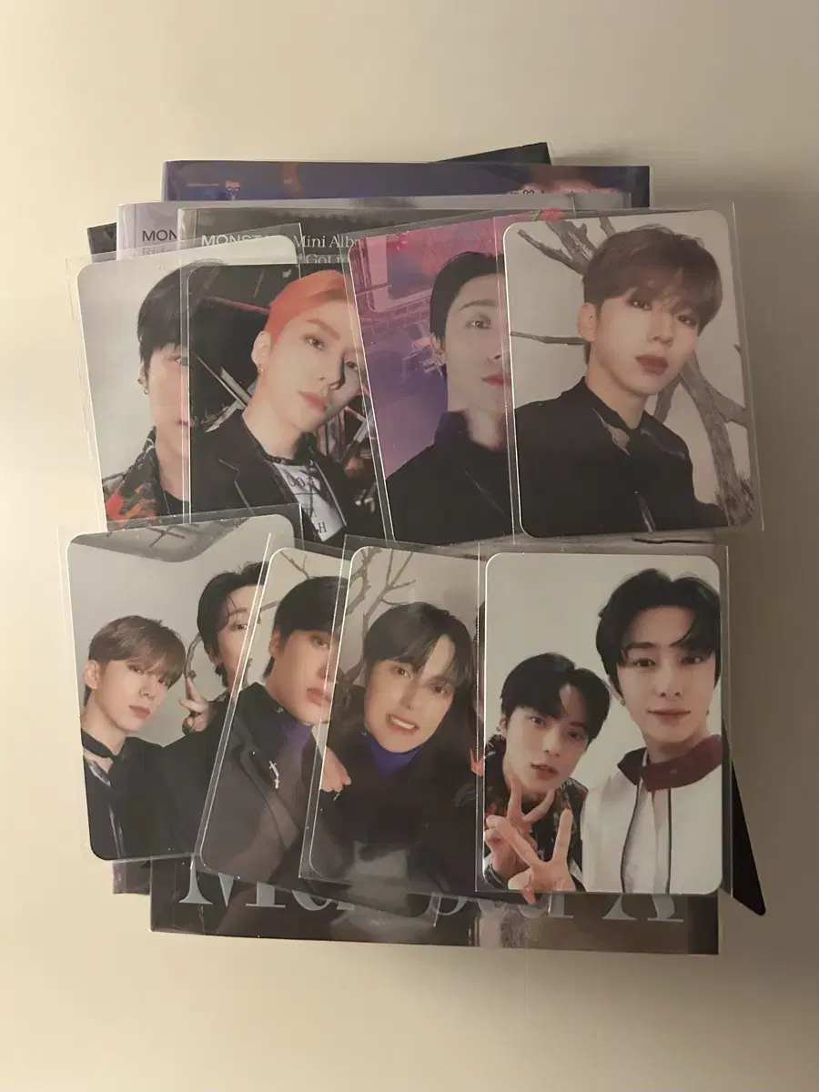 Monsta X Norimit unsealed album photocard shownu minhyuk kihyun hyungwon jooheon Changkyun I.M.