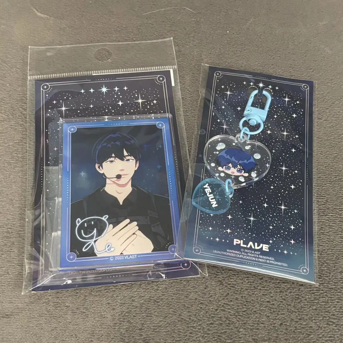 Plave yejun AnyPlus I'll wait acrylic Kard+connected acrylic key holder