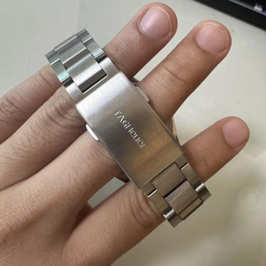 태그호이어 아쿠아레이서 43mm 청판