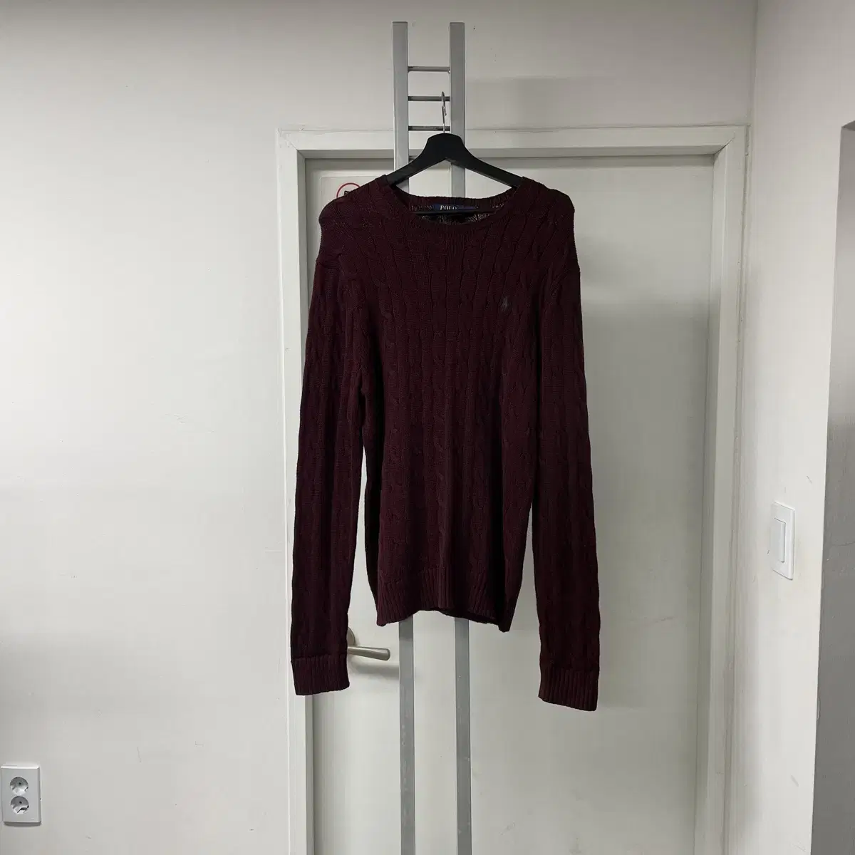 Polo Ralph Lauren Cable Knit Burgundy M