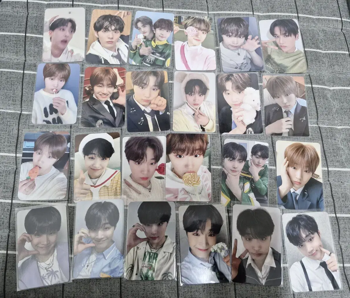 Lun8 photocard jinsu Kael takuma junwoo dohyun ian eunho Eunsup