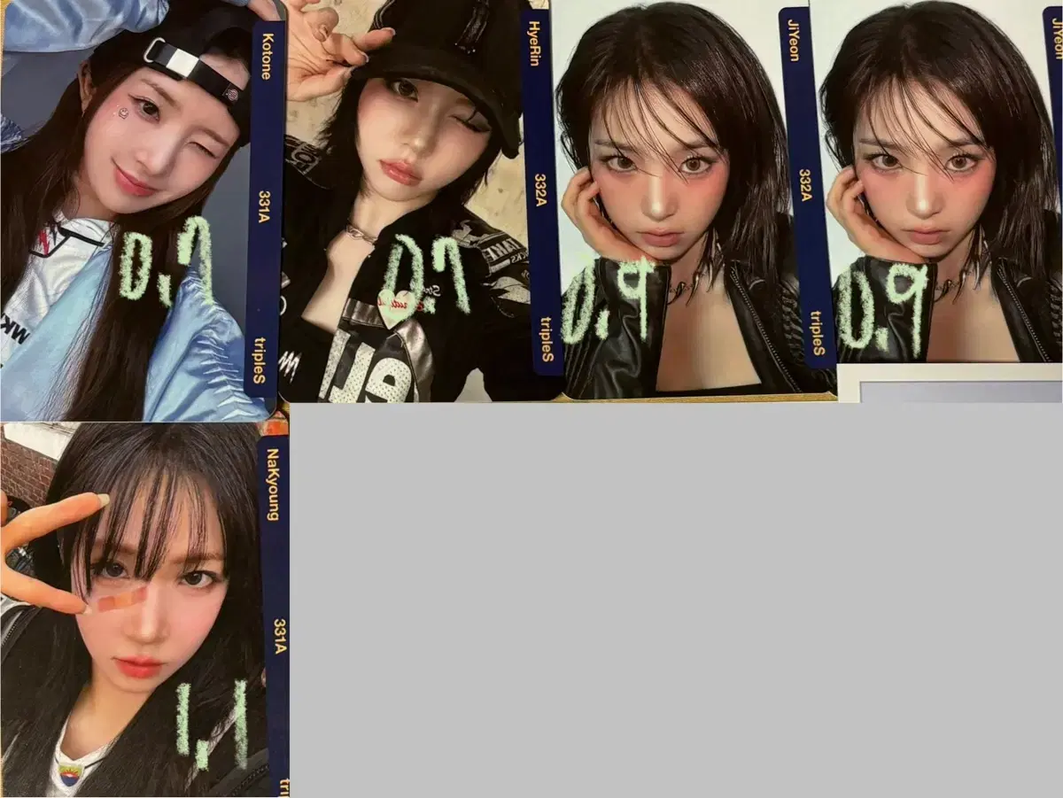 Triples VV album Objects kim nakyung kotone Seoyeon Jeong Hyerin