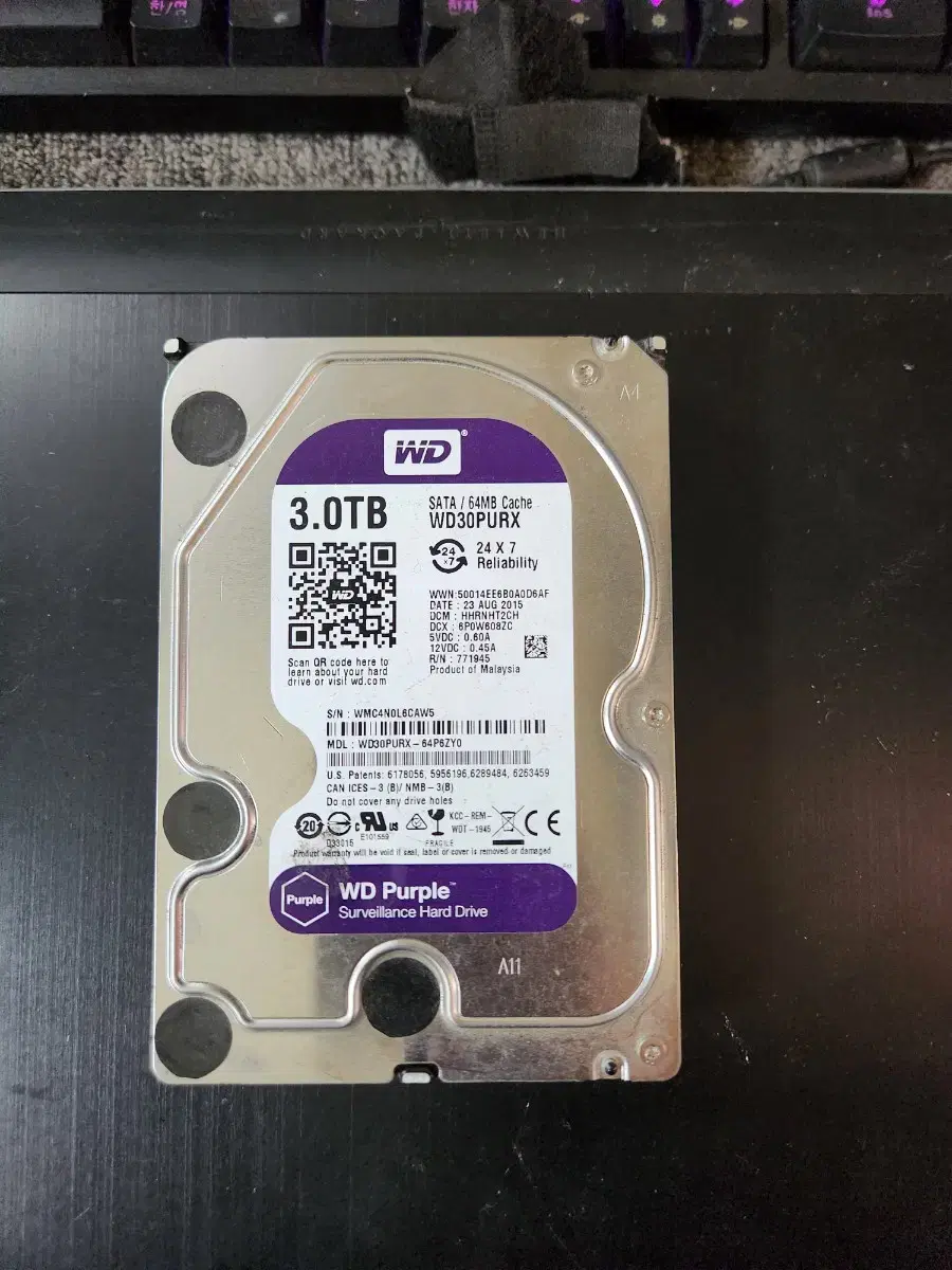 3.5 3TB hdd wd