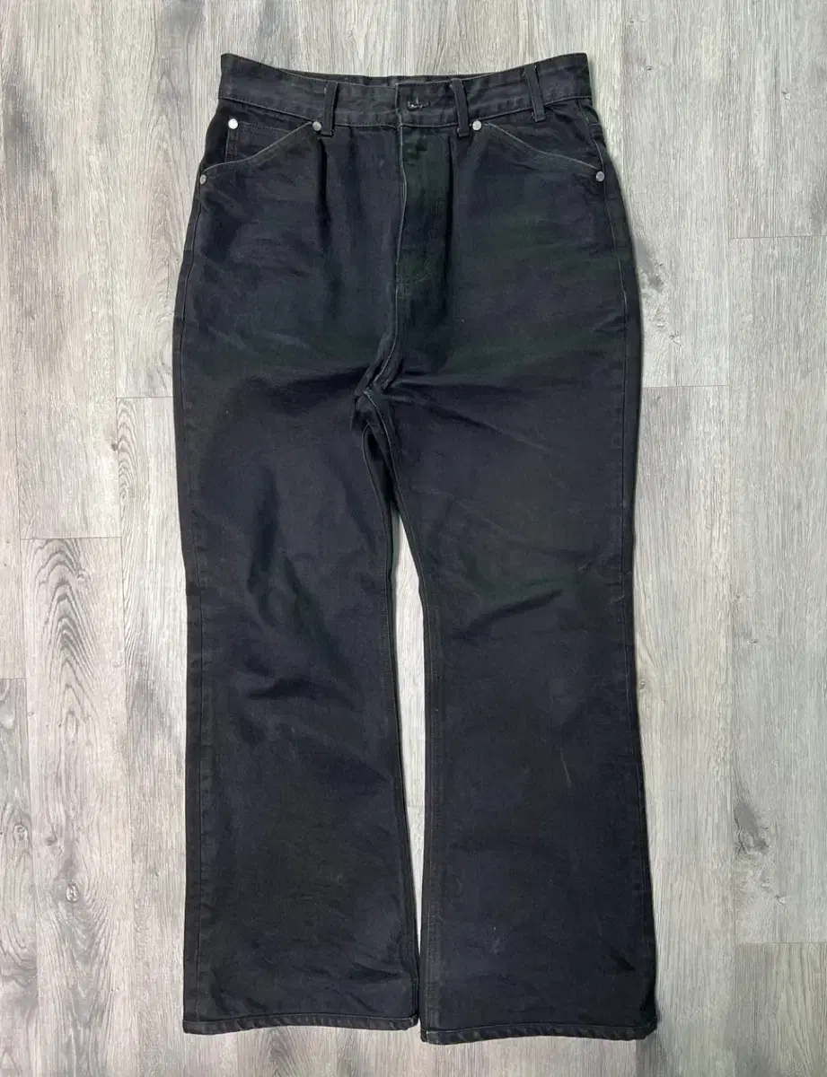 Stu Flared Denim Black M