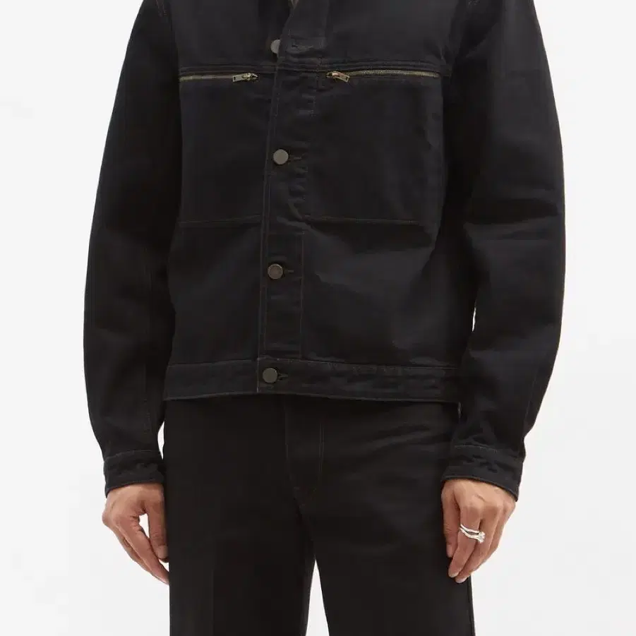 Lemaire Black Denim Trucker 르메르 트러커 블랙데님